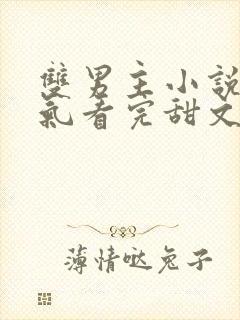 双男主小说一口气看完甜文