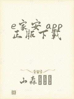 e家安 app正版下载