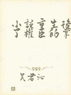 小说重生后我成了权臣的掌中娇免费