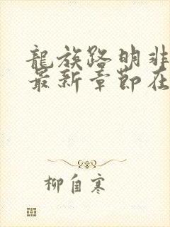 龙族路明非小说最新章节在线