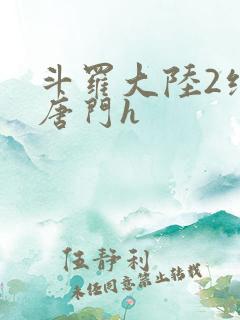 斗罗大陆2绝世唐门h