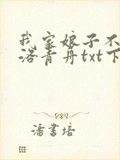 我家娘子不对劲洛青舟txt下载