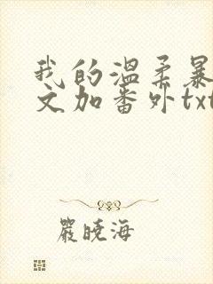 我的温柔暴君全文加番外txt
