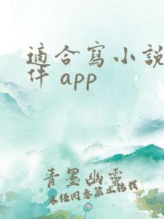 适合写小说的软件 app