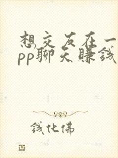 想交友在一起app聊天赚钱