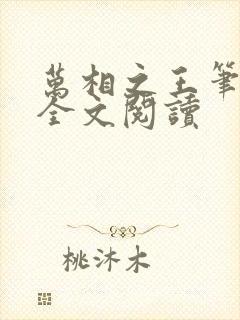 万相之王笔趣阁全文阅读