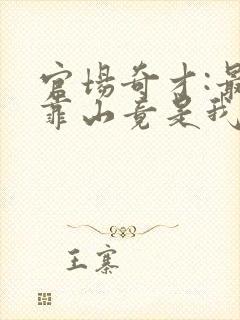 官场奇才:最强靠山竟是我自己李澜小说免