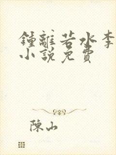 钟离若水李辰安小说免费