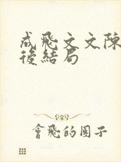 成飞文文陈东最后结局