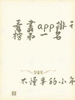 看书app排行榜第一名