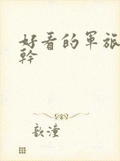 好看的军旅文高干