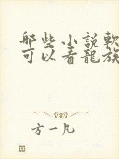 哪些小说软件上可以看龙族?