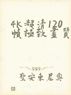 4k超清120帧极致画质