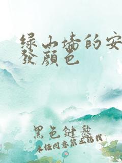 绿山墙的安妮头发颜色