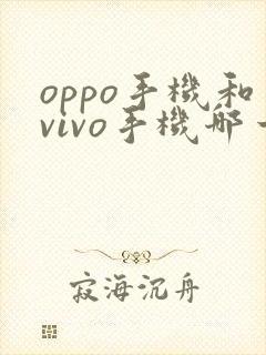 oppo手机和vivo手机哪一个更好一点