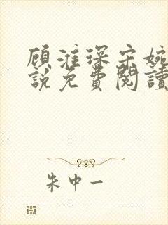 顾淮琛宋婉婷小说免费阅读最新章节