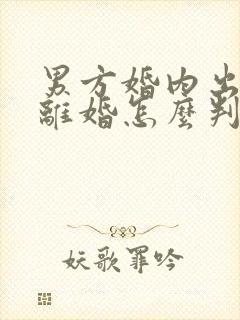 男方婚内出轨,离婚怎么判