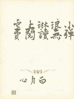 云上琳琅小说免费阅读无弹窗