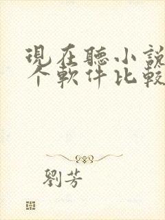 现在听小说用哪个软件比较好