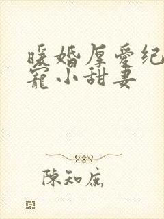 暖婚厚爱纪总独宠小甜妻