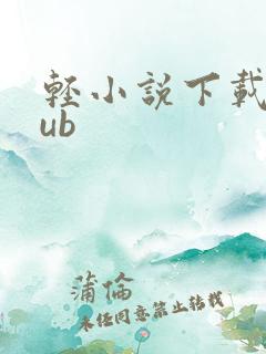 轻小说下载epub