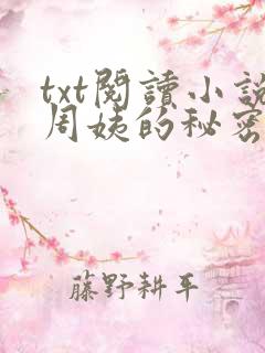 txt阅读小说周姨的秘密