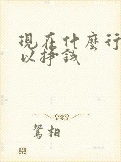 现在什么行业可以挣钱