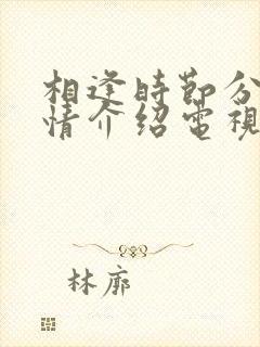 相逢时节分集剧情介绍电视猫