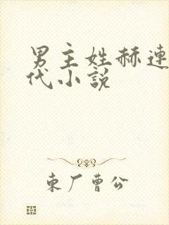 男主姓赫连的现代小说