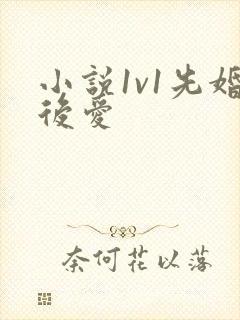小说1v1先婚后爱