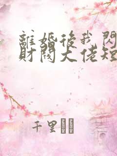 离婚后我闪婚了财阀大佬短剧