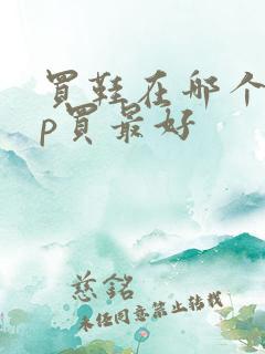 买鞋在哪个app买最好