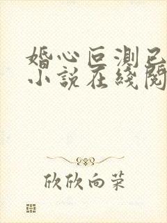 婚心叵测已完结小说在线阅读