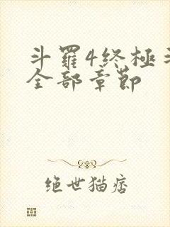 斗罗4终极斗罗全部章节