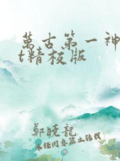 万古第一神txt精校版