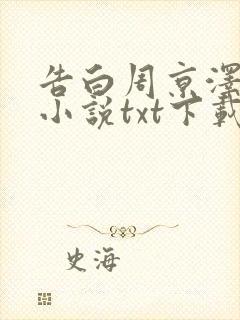 告白周京泽许随小说txt下载