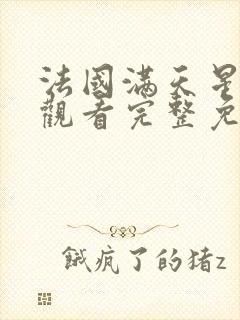 法国满天星在线观看完整免费高清原声完整