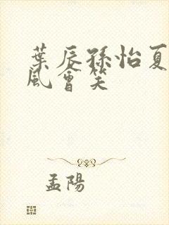 叶辰孙怡夏若雪风会笑