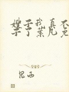 嫂子我真不是傻子了叶凡免费阅读下载