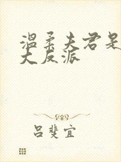 温柔夫君是阴狠大反派