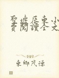 圣墟辰东小说免费阅读全文无窗口