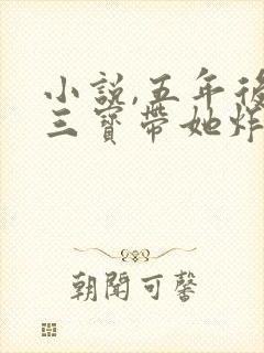 小说,五年后,三宝带她炸了大佬集团