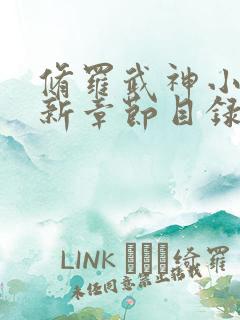 修罗武神小说最新章节目录