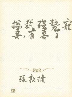 总裁强势宠:甜妻,有喜了