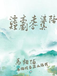 漂亮老婆陪过年短剧合集