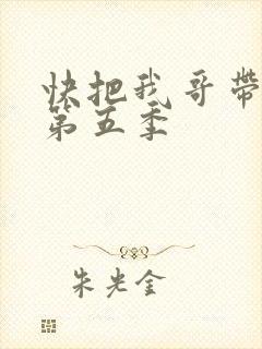 快把我哥带走 第五季