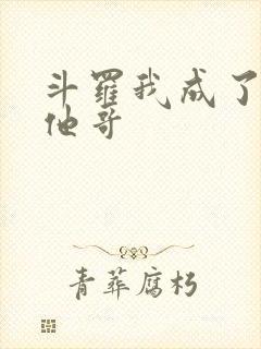 斗罗我成了唐三他哥