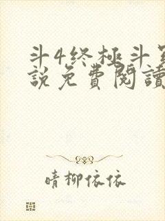 斗4终极斗罗小说免费阅读