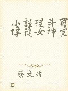 小说从斗罗开始俘获女神完整版