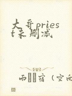 大哥priest未删减